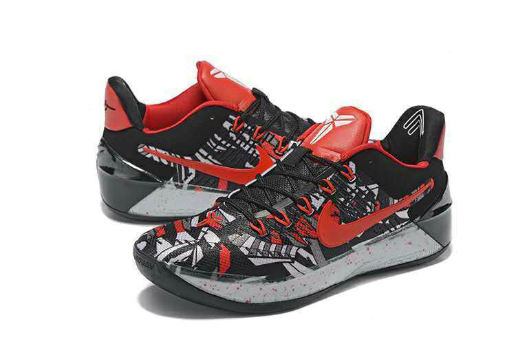 Nike Kobe AD Black Red White Basketball Shoes